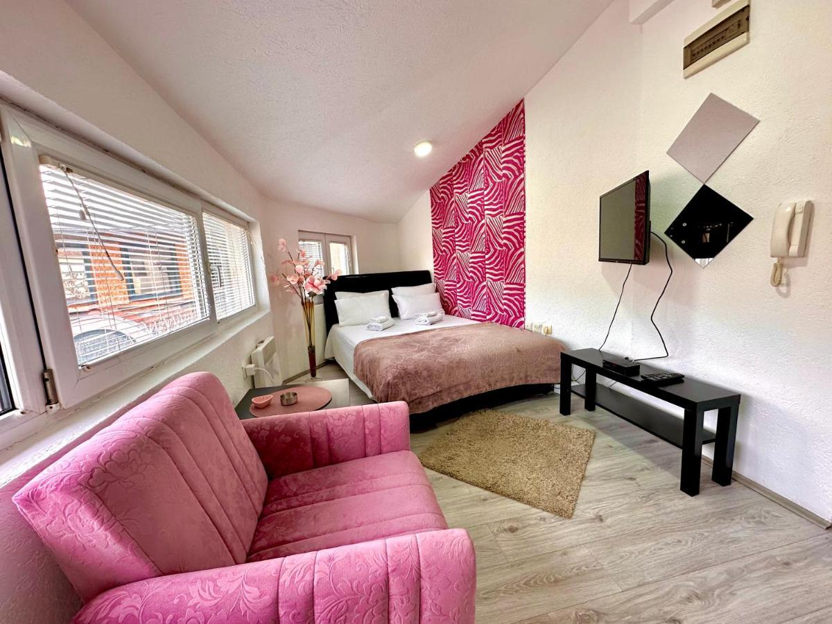Apartmani Aleksandra U Centru Grada クラグイェヴァツ エクステリア 写真